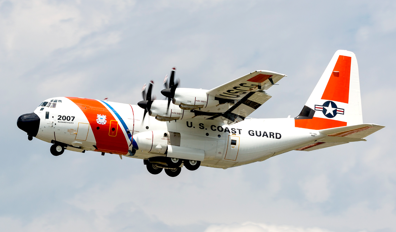 HC-130J Coast Guard