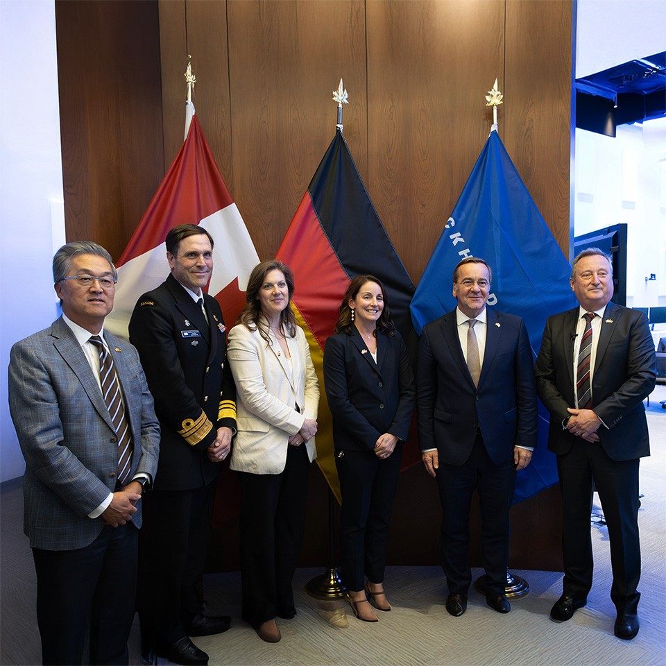 Lockheed Martin Canada welcomes German Defence Minister Boris Pistorius