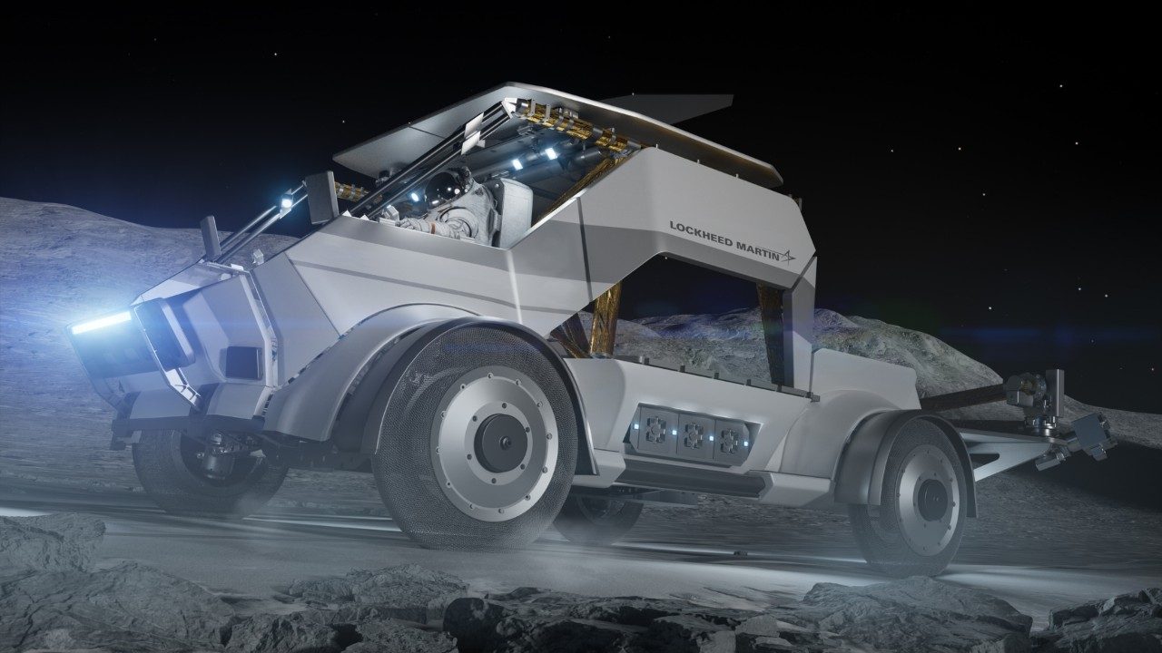 Lunar mobility vehicle on the Moon.