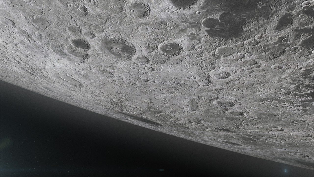Lunar Trailblazer orbiting the Moon
